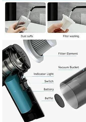 Portable Air Duster Wireless Vacuum Cleaner - SHIPPED TO YOU