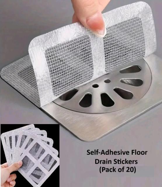 Self - Adhesive Floor Drain Stickers (Pack of 20) - SHIPPED TO YOU